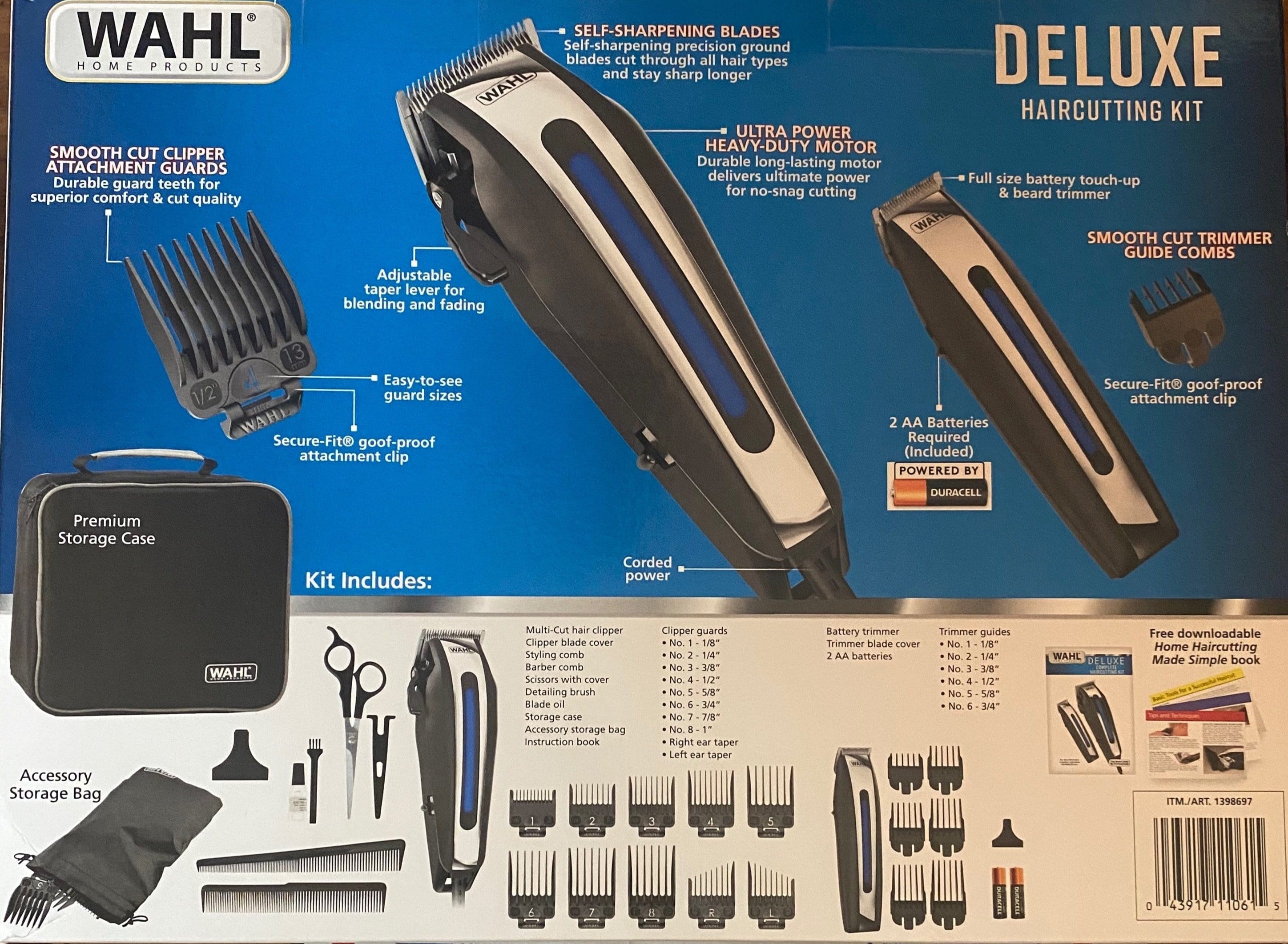 Wahl Deluxe  Hair Cutting  Kit